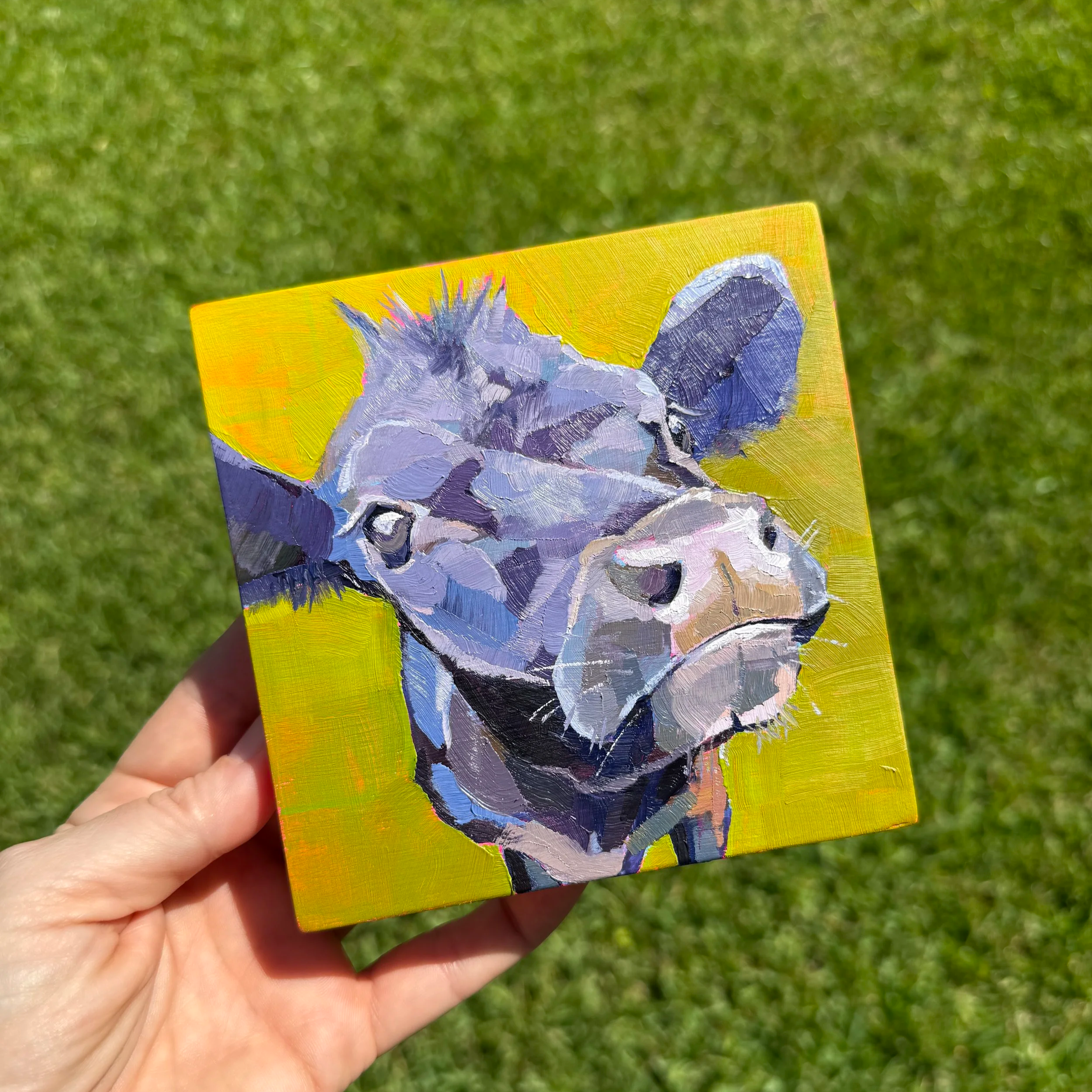 5x5inch Oil