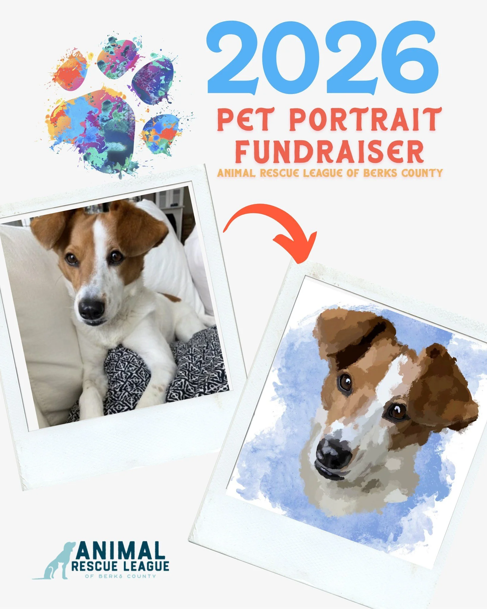 BERKS COUNTY, PA &mdash; The @arlofberksco Pet Portrait Fundraiser is back for 2026.

For $45, your pet&rsquo;s photo is turned into a custom portrait&mdash;supporting rescue animals in the process.

📸 Submit by May 8

🐾 Read the full scoop: link i