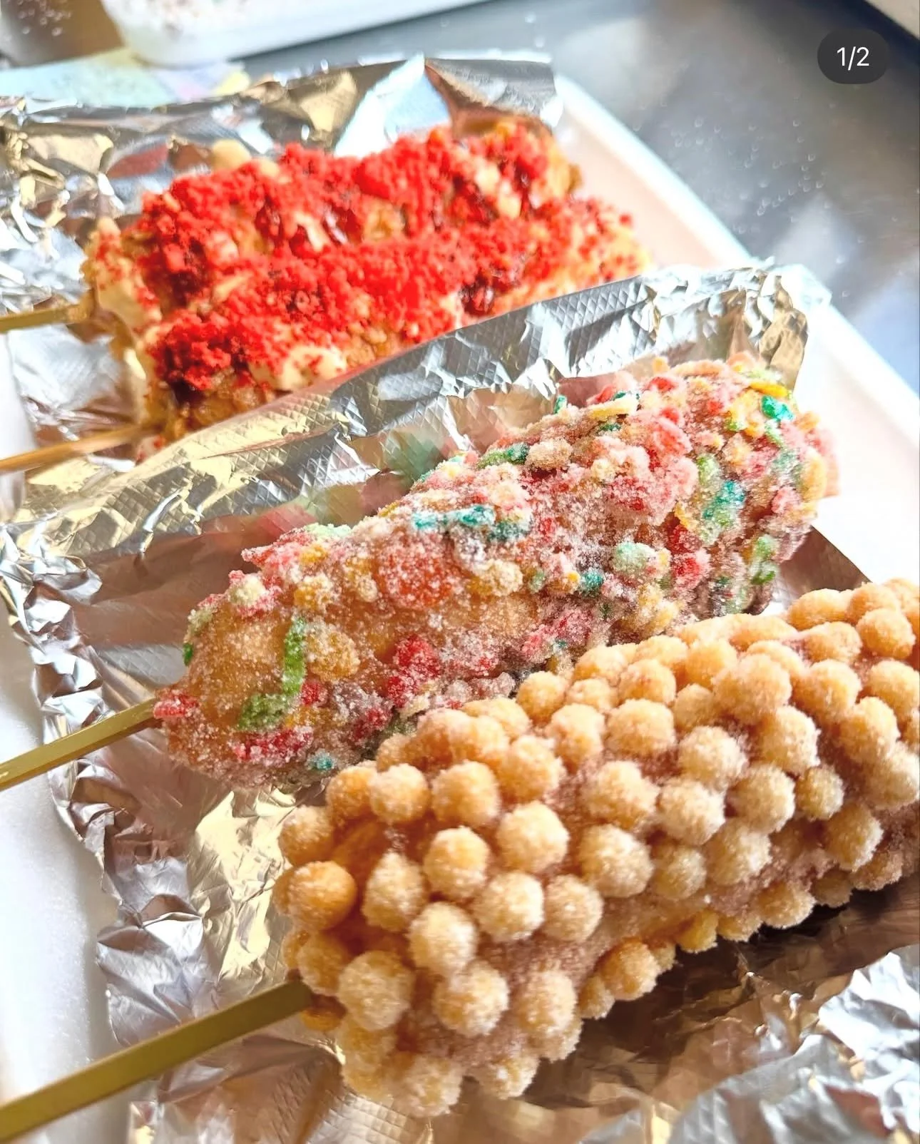 🌭🐱 Korean-style corndogs&hellip; at a CAT CAF&Eacute;?!

📍 @cattfeinatedcatcafe 
📅 Friday, June 12th
⏰ 12 PM &ndash; 5 PM

Kickin Korndogs is popping up at the caf&eacute; with:

🌭 Korean-style corndogs
🐾 rescue cat vibes
💛 cozy community ener