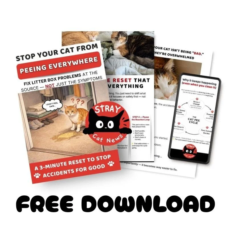 Cat suddenly peeing outside the litter box? 🐱

It&rsquo;s one of the most common reasons cats are surrendered during stressful transitions and kitten season &mdash; but rescues say the behavior is usually communication, not spite.

Our latest newsro