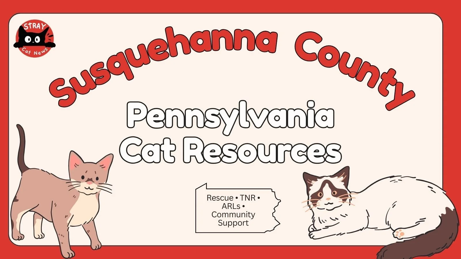 Susquehanna County Cat Rescues &amp; Animal Welfare Organizations