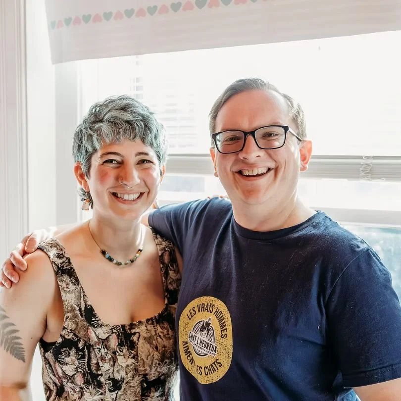 Jax and Bender owners of Lancaster cat cafe .jpg