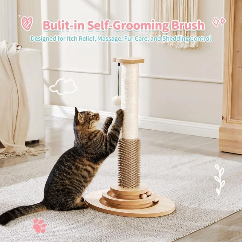 cat scratch post with built in face scratcher .jpg