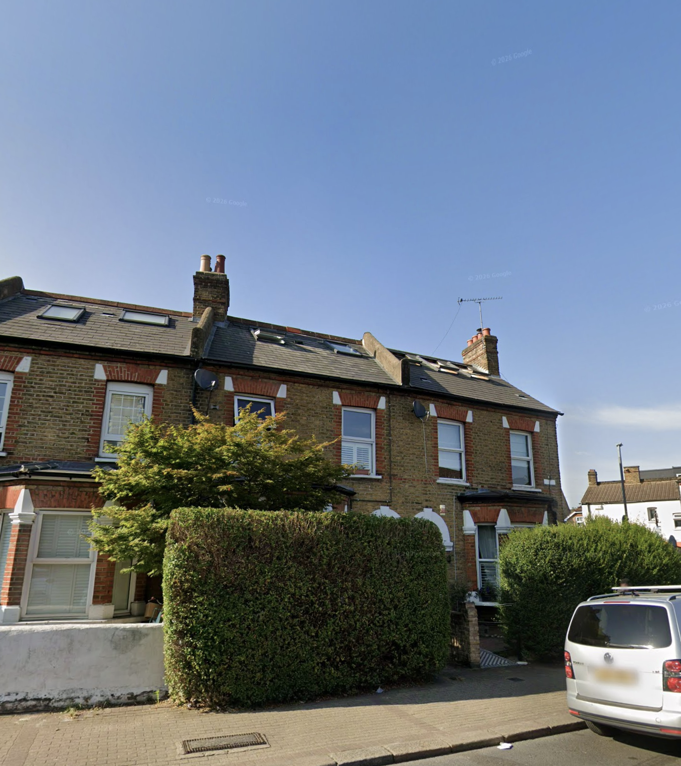 House that has been converted to apartments