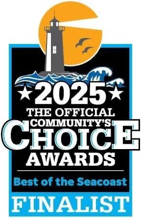 Image of official community awards for Seacoast titled 'Best of the Seacoast' with a lighthouse and seagulls, indicating finalists for 2025.