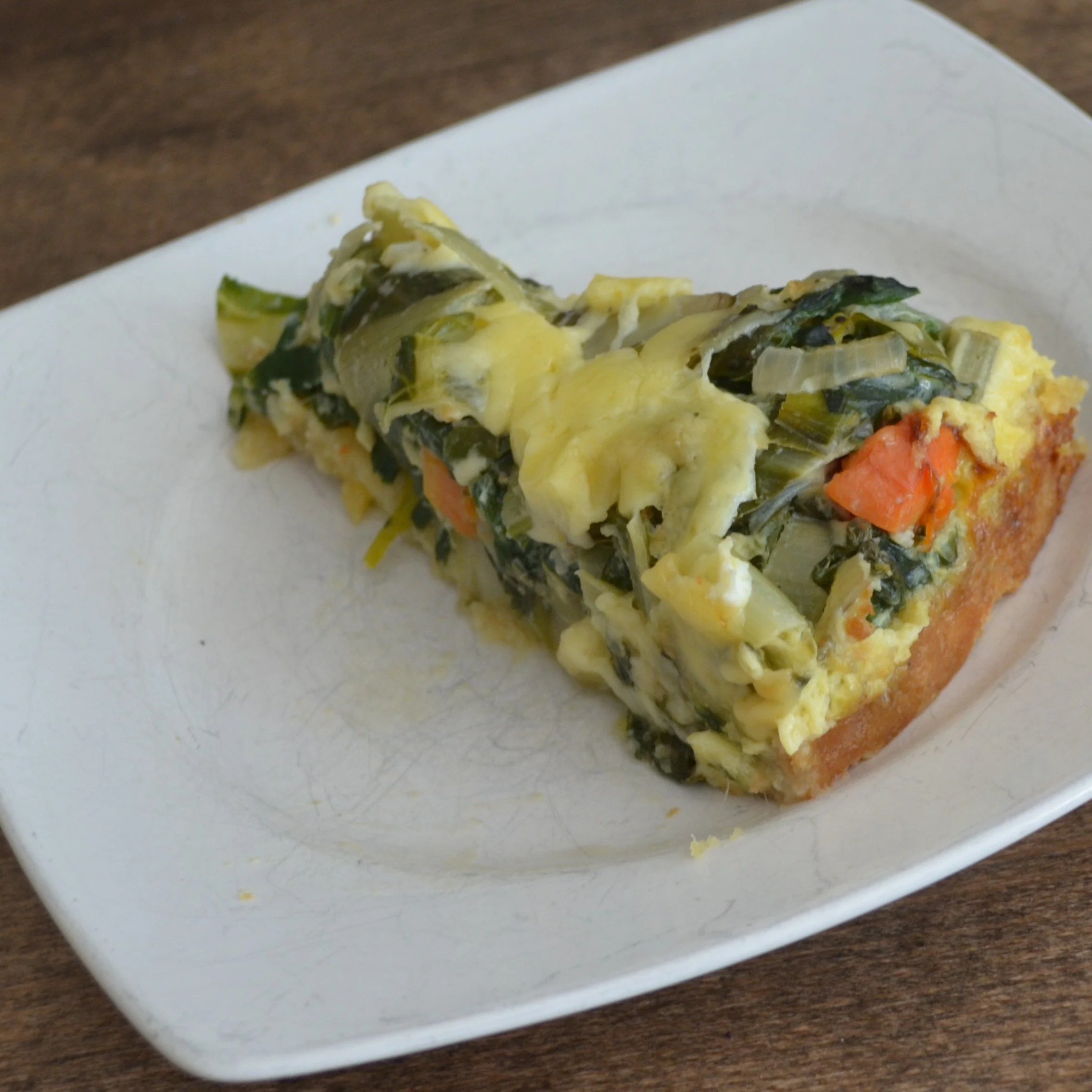 Mangold-Quiche