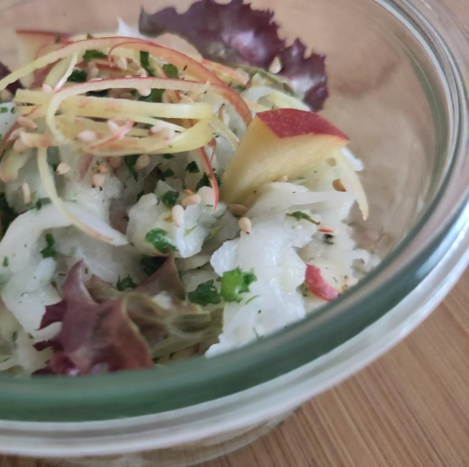 Apfel-Rettich Salat
