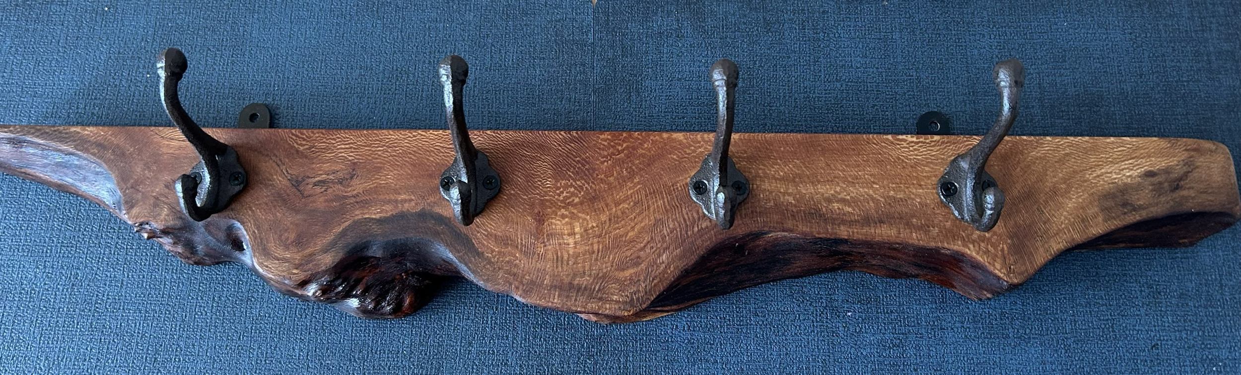 London Plan live edge coat hooks
