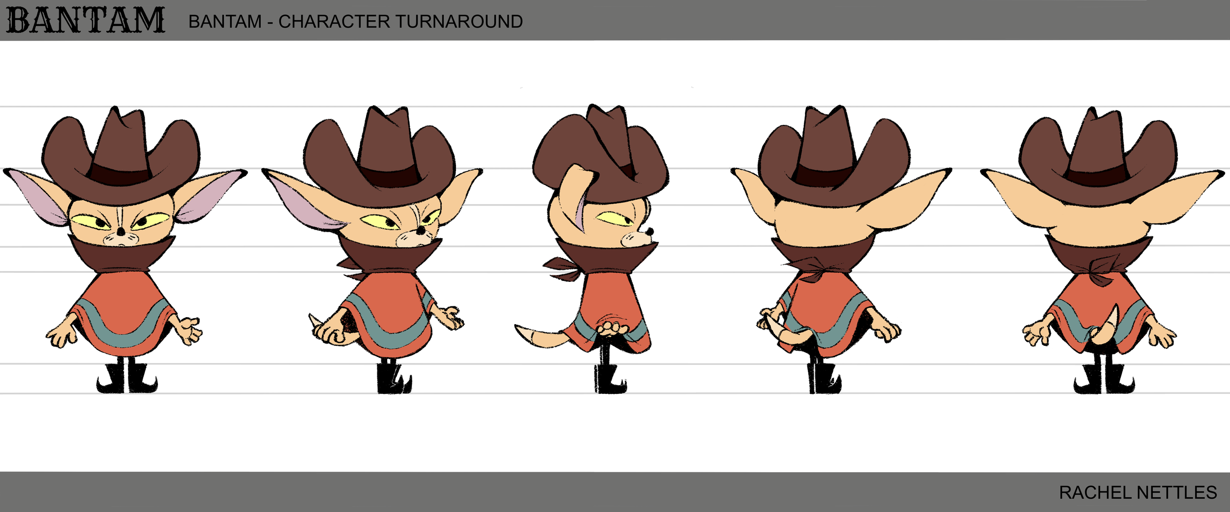 Character Turnaround for Bantam