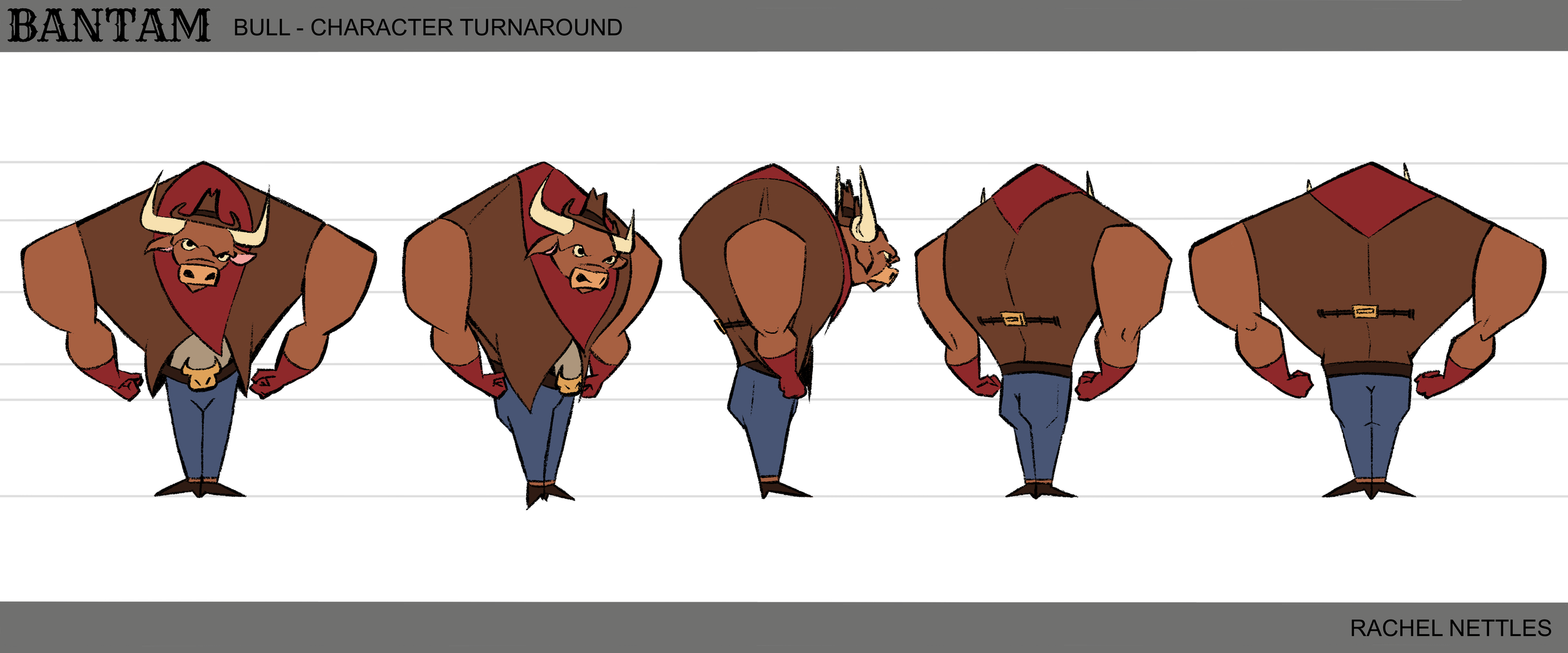 Character Turnaround for Toro