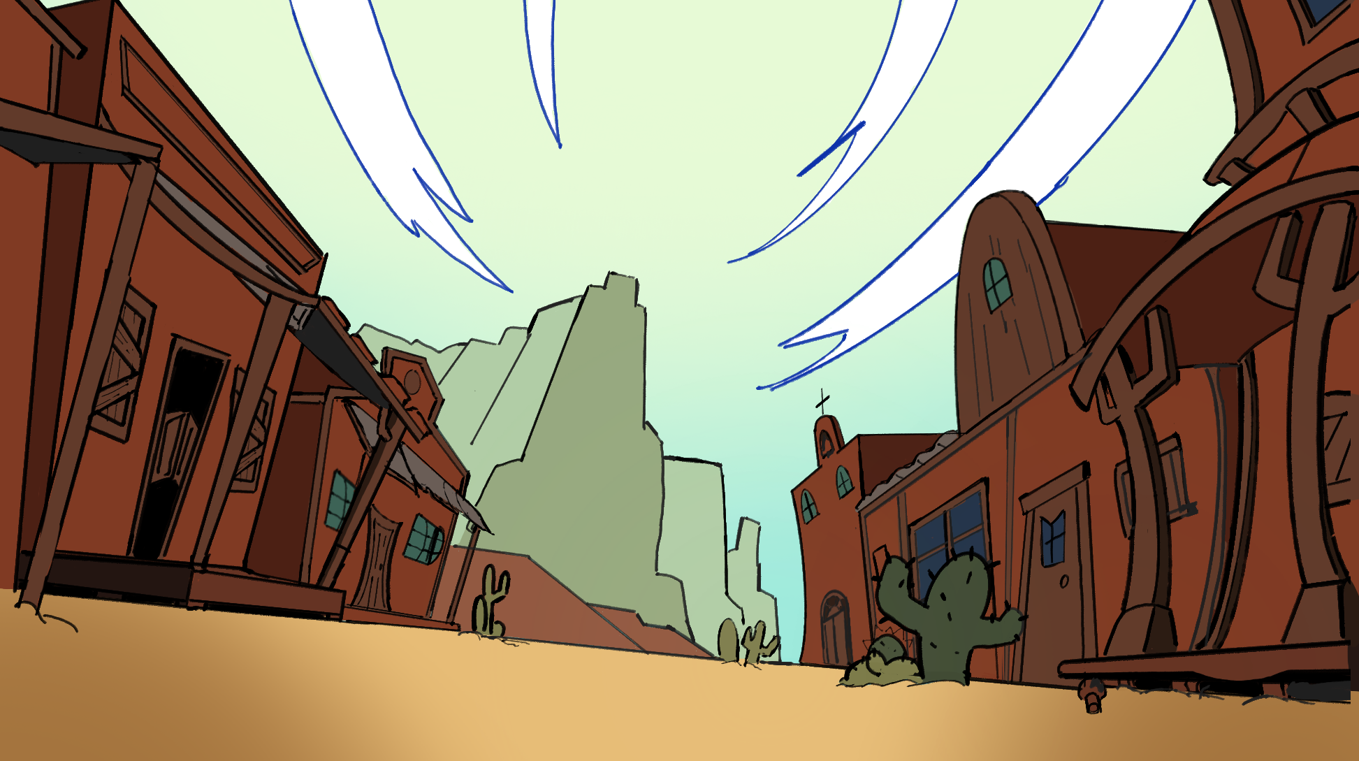 Background I colored