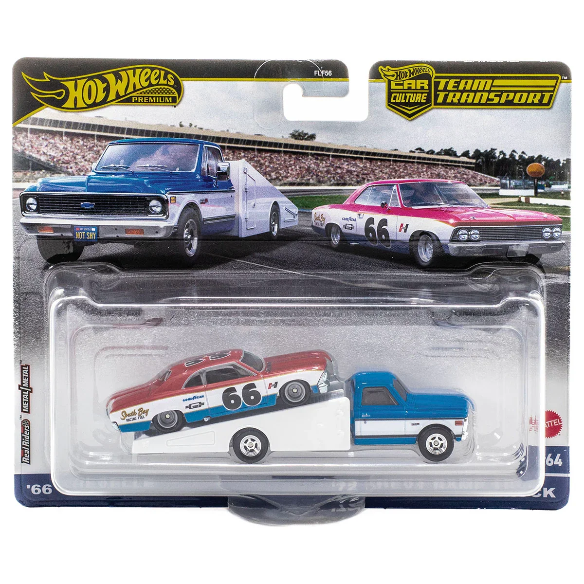 Hot Wheels Car Culture Team Transport #64 – ’66 Chevelle & Ramp Truck