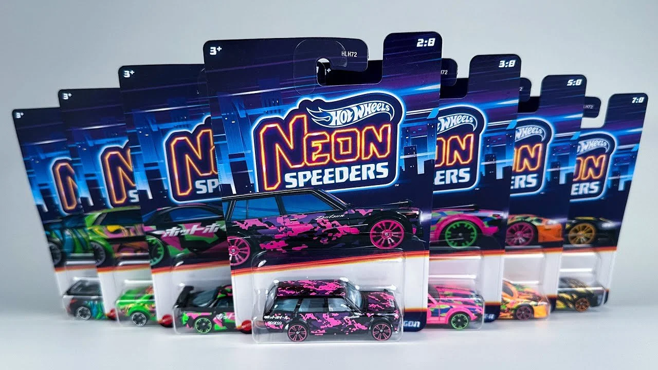 Neon Speeders 2024 Mix 1 Full Set
