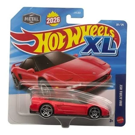 Hot Wheels XL 1990 Acura NSX – Red