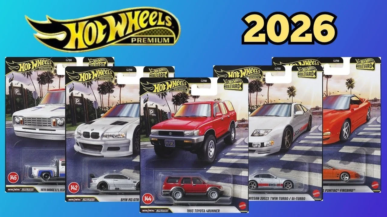 Hot Wheels Boulevard - #141 - #145