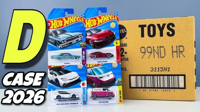 Hot Wheels D Case 2026