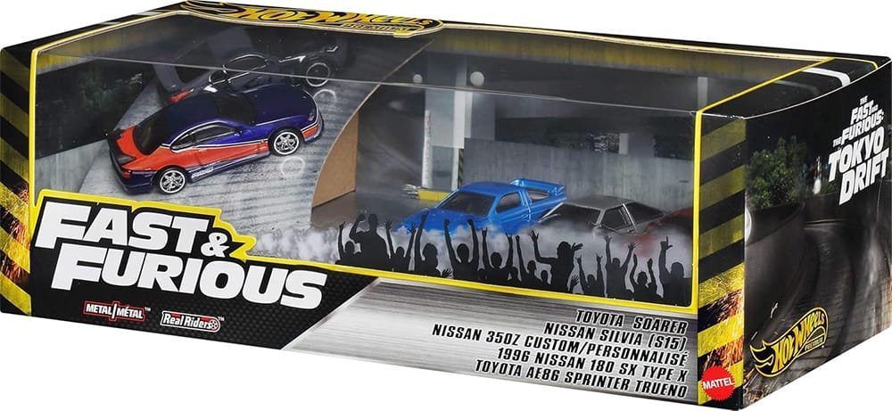 Hot Wheels Premium – Fast & Furious 5-Car Pack