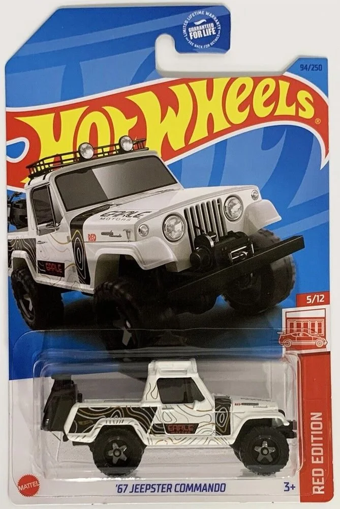 Hot Wheels ’67 Jeepster Commando – Red Edition.