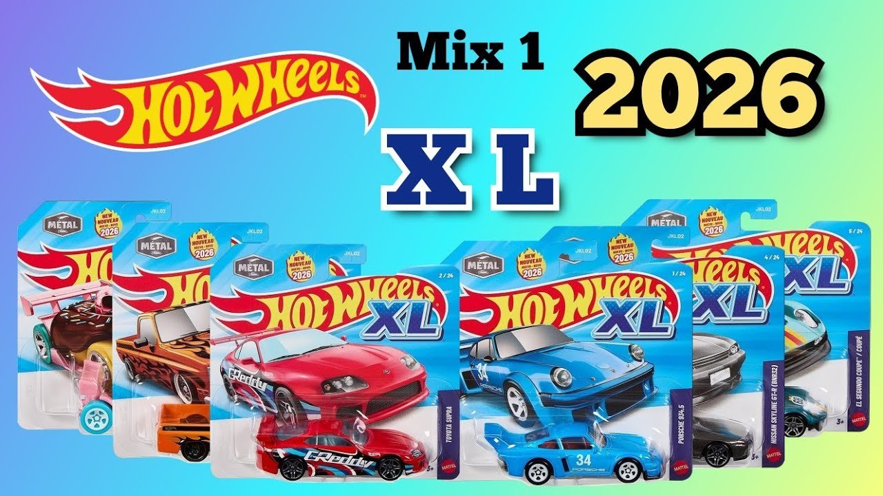 Hot Wheels XL – Mix 1
