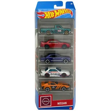 Hot Wheels Nissan 5-Pack