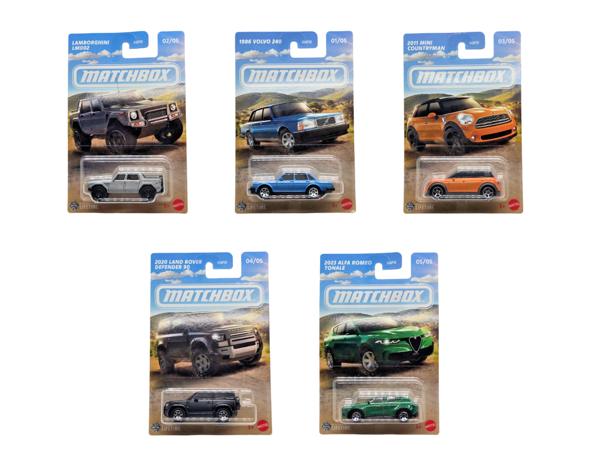 Matchbox European-Themed Collection (Set of 6)