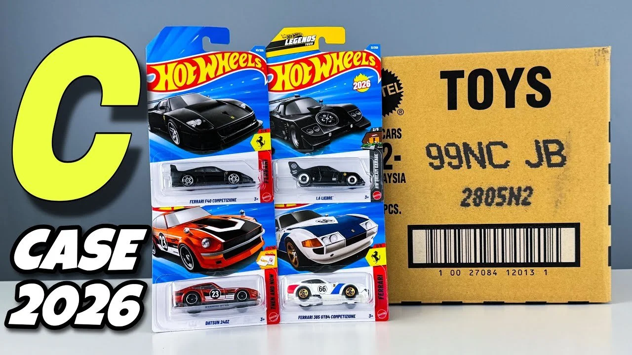 Hot Wheels C Case 2026 — Matt
