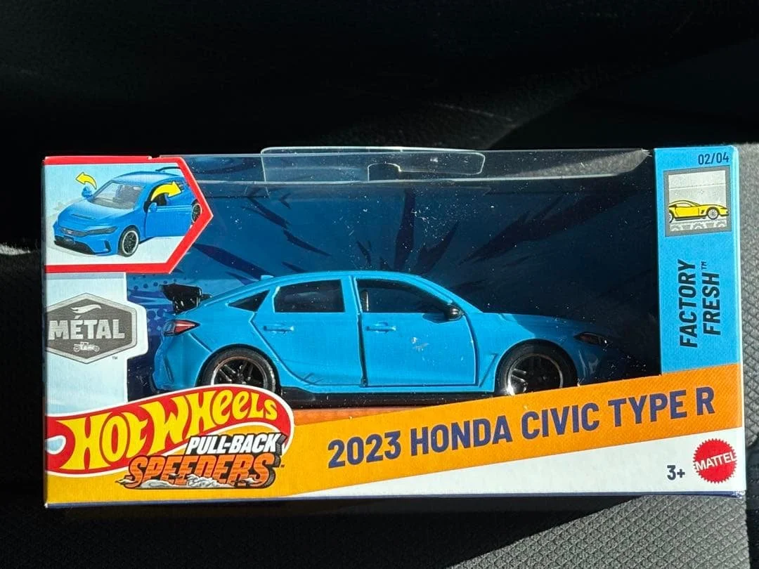 Hot Wheels Pull-Back Speeders – 2023 Honda Civic Type R