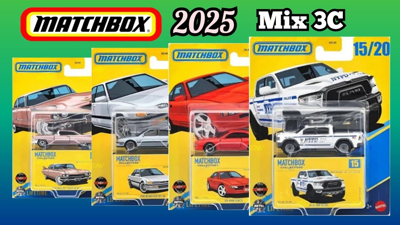 Matchbox Collectors Series (12–15) – 2025
