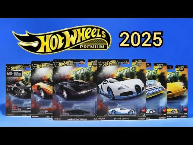 Hot Wheels Car Culture – Hammer Drop (Full Set of 5)