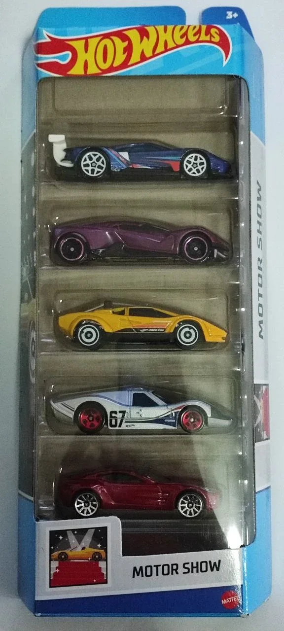 Hot Wheels Motor Show 5-Pack