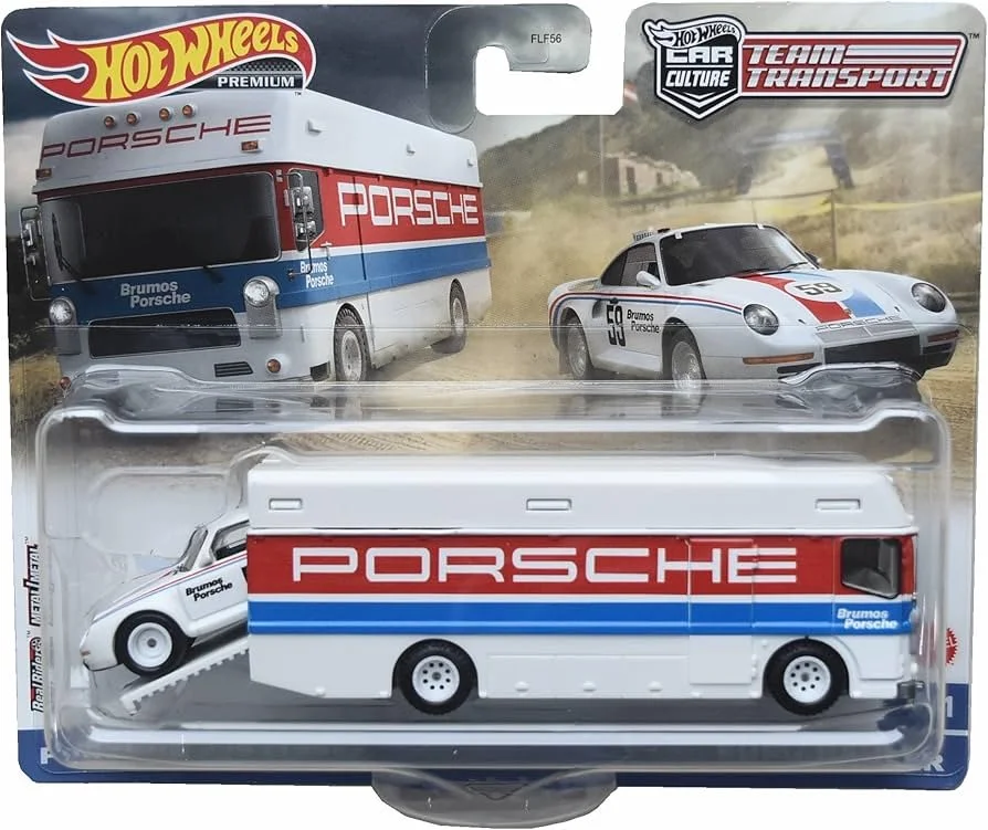 Hot Wheels Team Transport – Porsche 959 (1986) & Euro Hauler