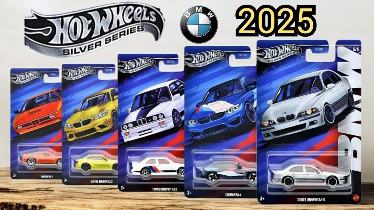Hot Wheels Silver Series – BMW Set (2025)