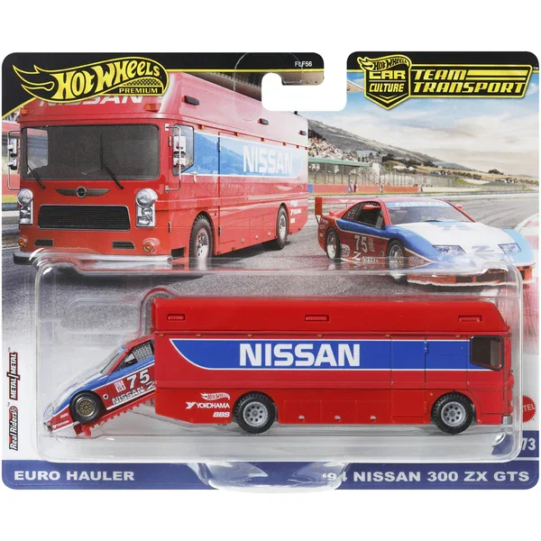 Hot Wheels Car Culture Team Transport #73 – Nissan Euro Hauler & Nissan 300ZX GTS