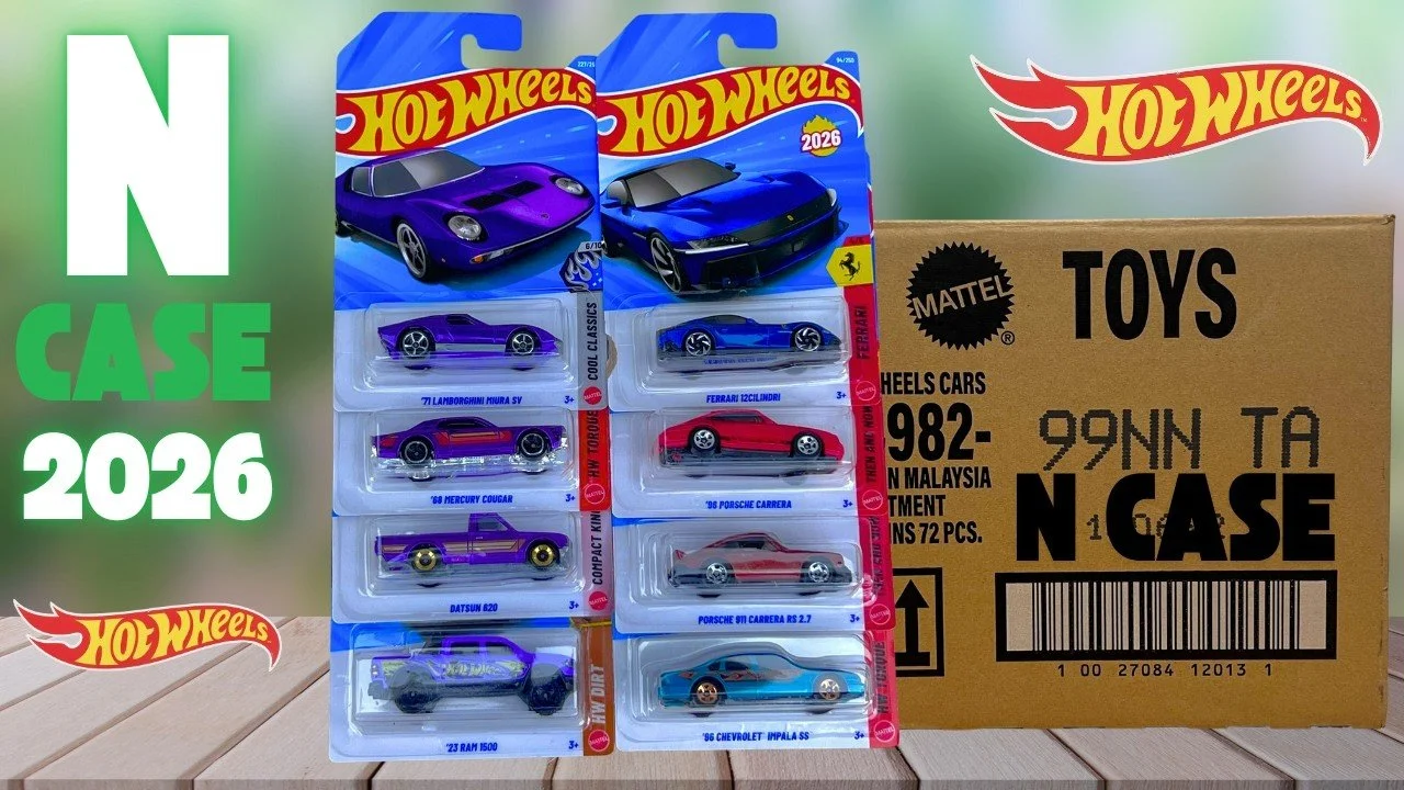 Hot Wheels N case 2026