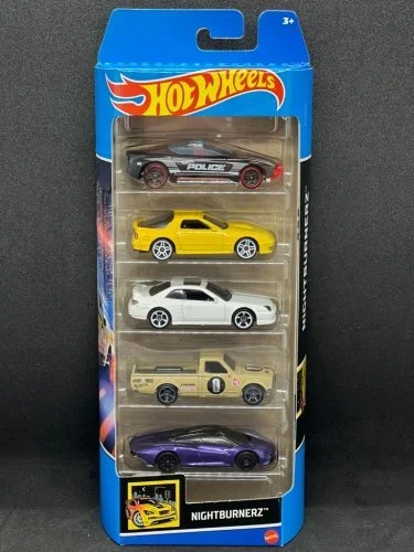 Hot Wheels Nightburnerz 5-Pack