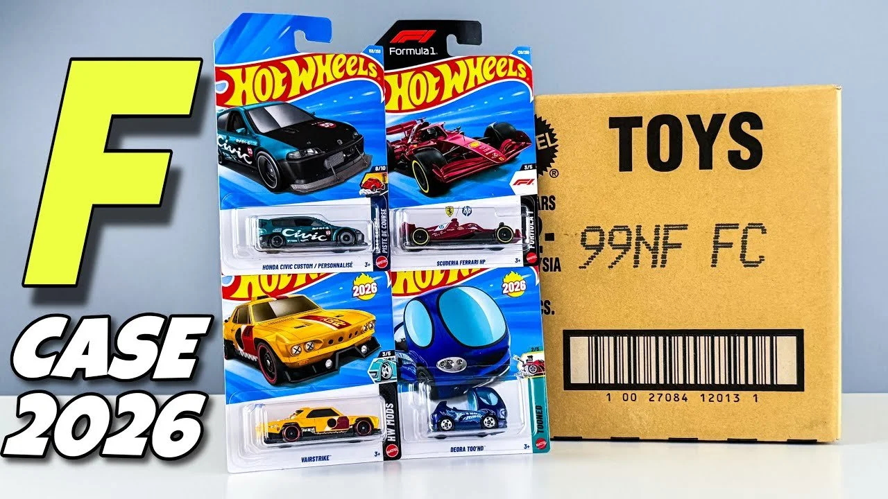Hot Wheels F Case 2026