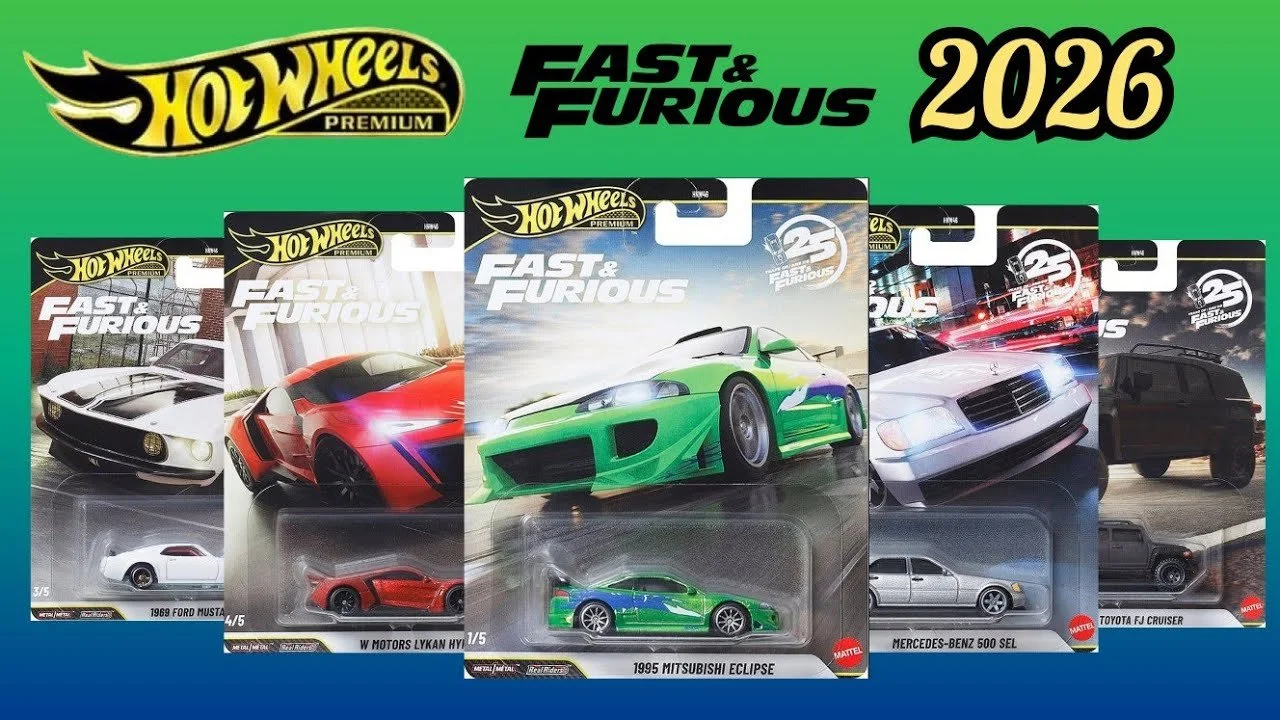 Hot Wheels Premium – Fast & Furious, Mix N - 2026