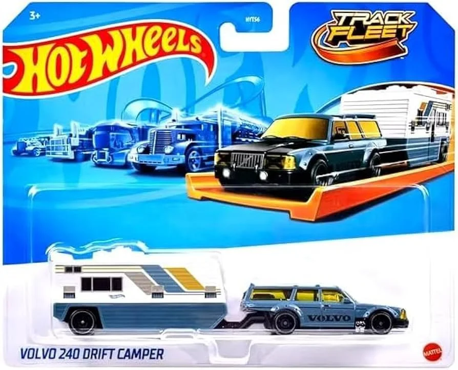 Hot Wheels Track Fleet – Volvo 240 Drift Camper
