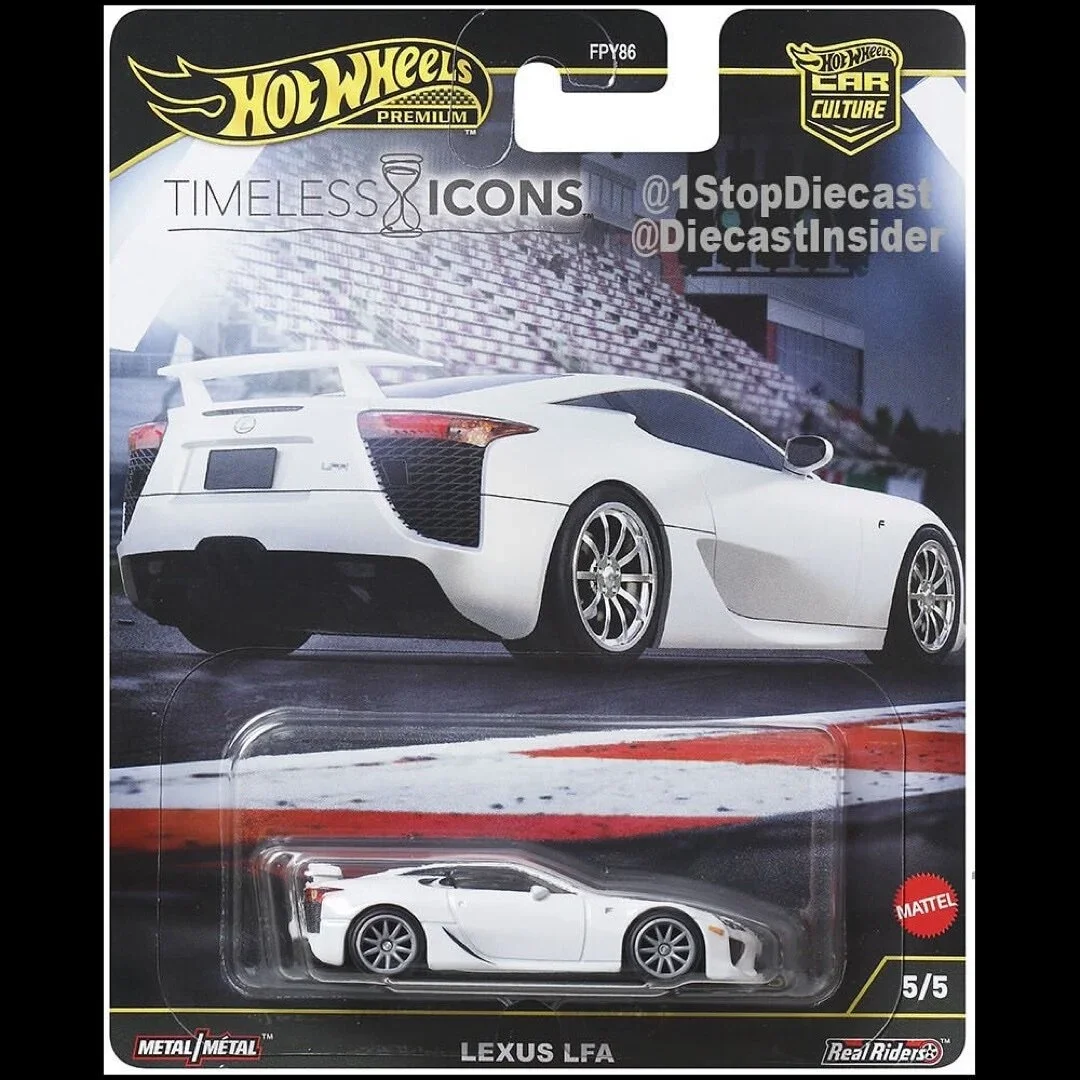 Hot Wheels Car Culture – Timeless Icons - Lexus LFA