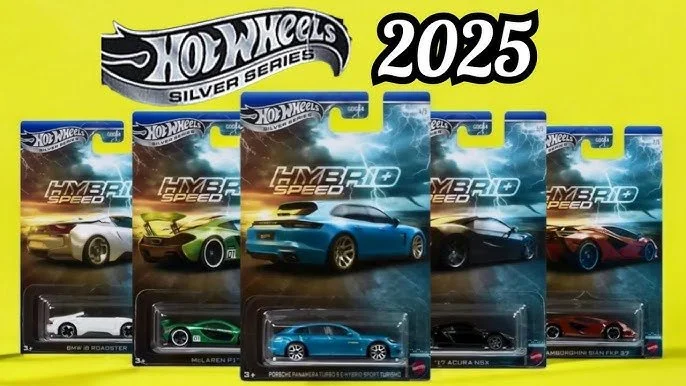 Hot Wheels Silver Series 2025 – Hybrid Speed - Full Set