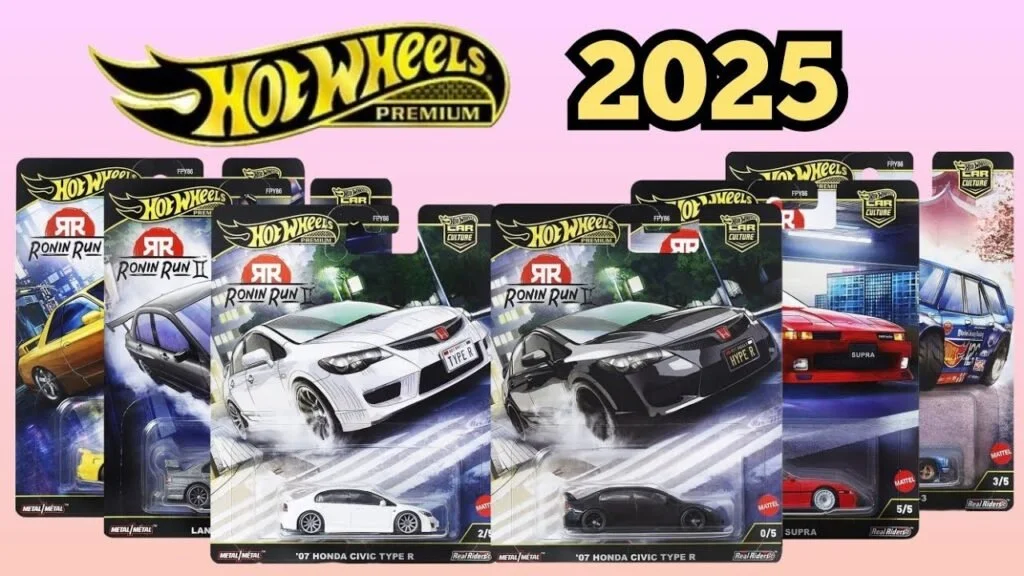Hot Wheels Car Culture – Ronin Run II (2025) – Full Set of 5