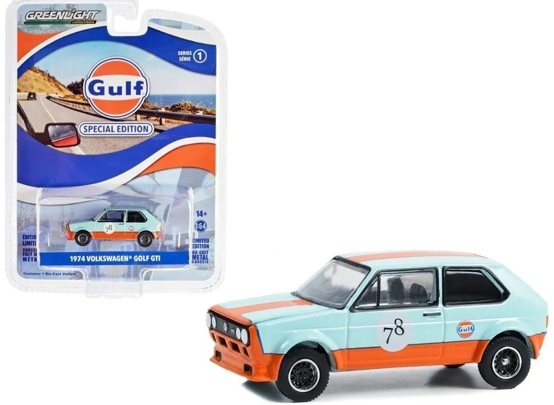 GreenLight Collectibles – 1974 Volkswagen Golf GTI (Gulf Livery)