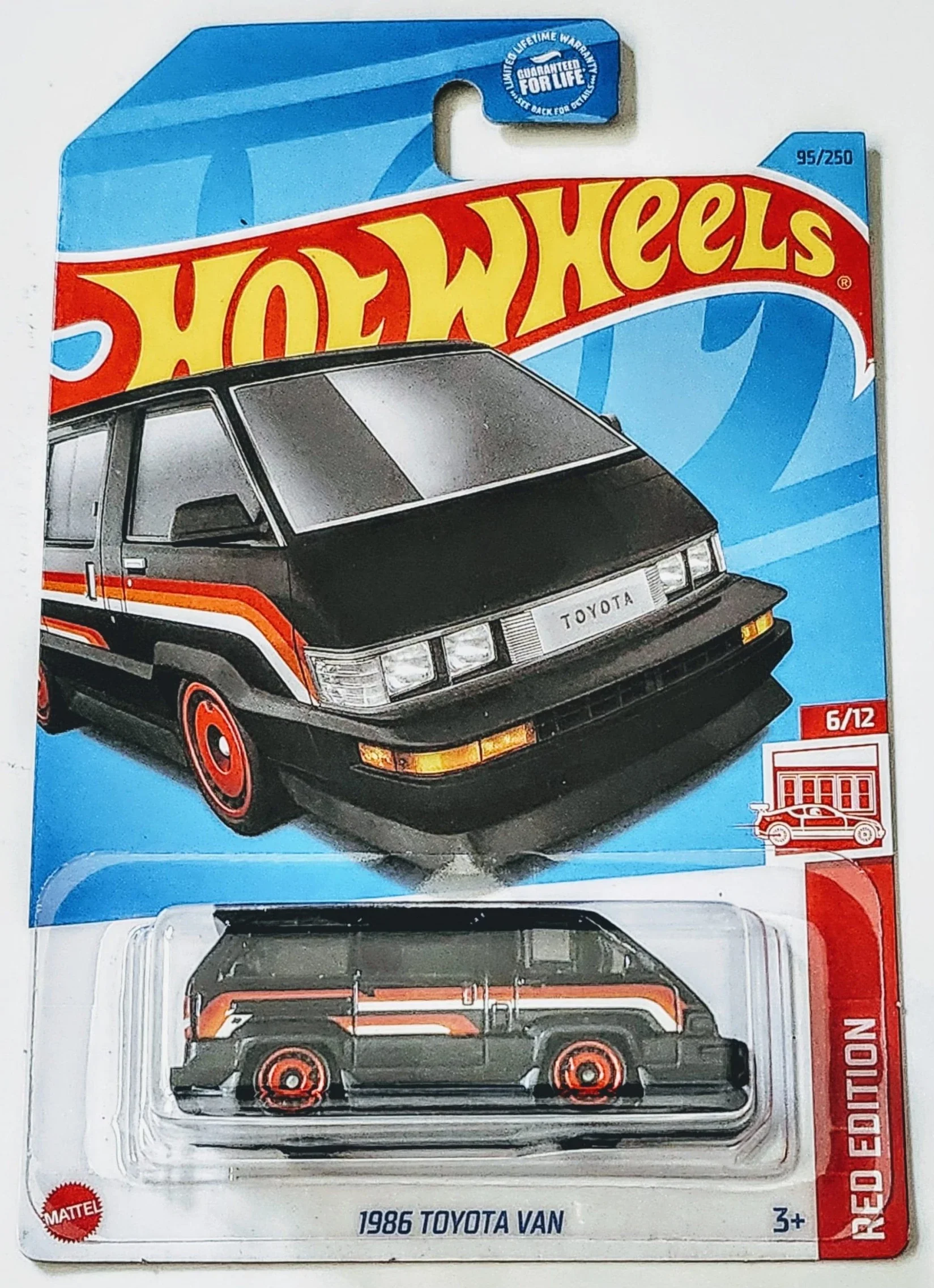 Hot Wheels 1986 Toyota Van – Red Edition