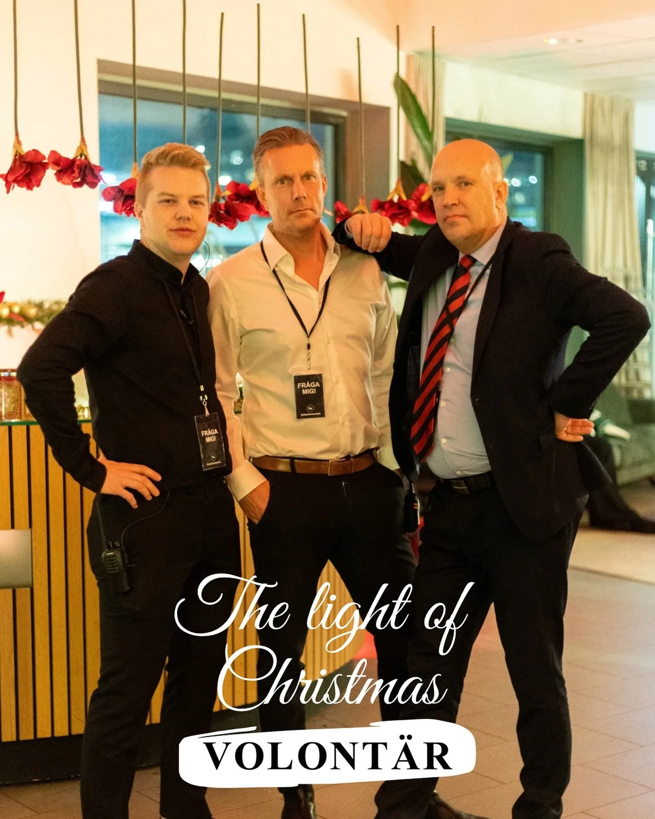 The Light of Christmas 2025 är runt hörnet!✨Den 14 december öppnar vi upp dörrarna för två fantastiska konserter, kl. 15.00 och 18.00.
Vi vill skapa den bästa upplevelsen för våra besökare, och f&o