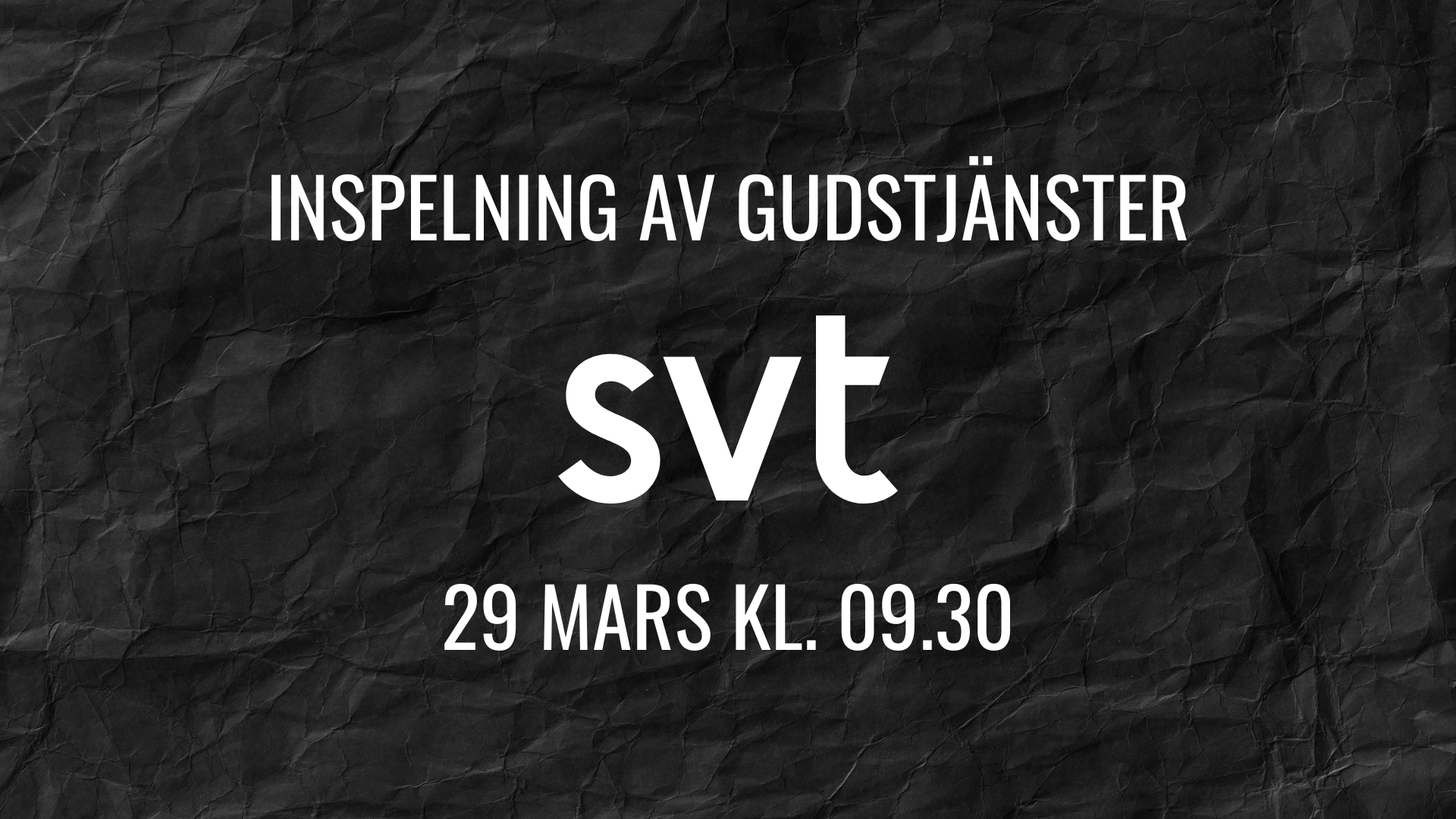 SVT-inspelning