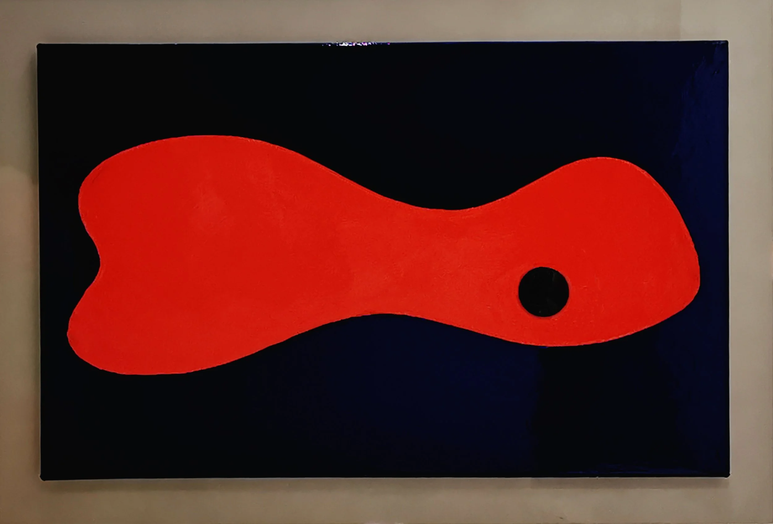 AMI1v3 Repainted 2024 with red and blue colors and no line. Dot added in 2026.