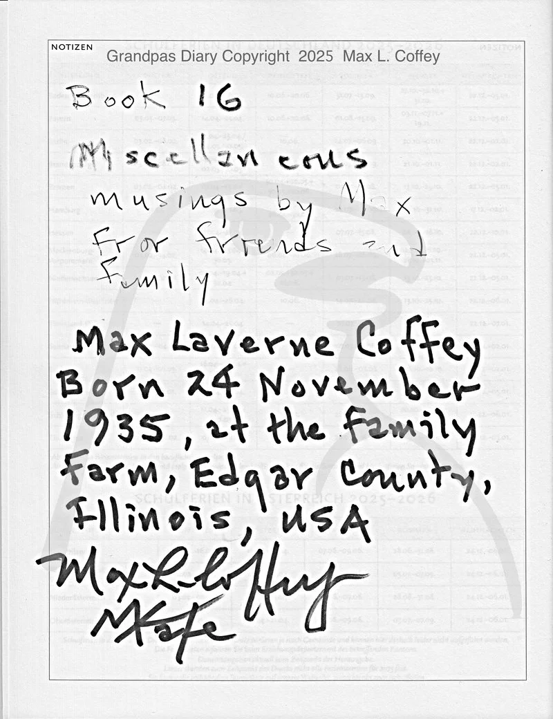 Grandpas Diary 2025