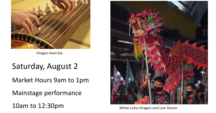 Hillsboro Farmers Market: Asian Culture Festival