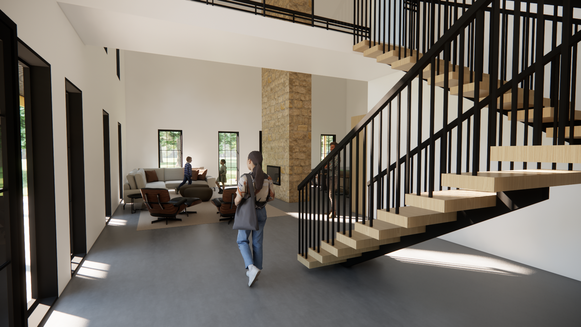 Custom House Plans - Home Drafting Stillwater OK - Modern