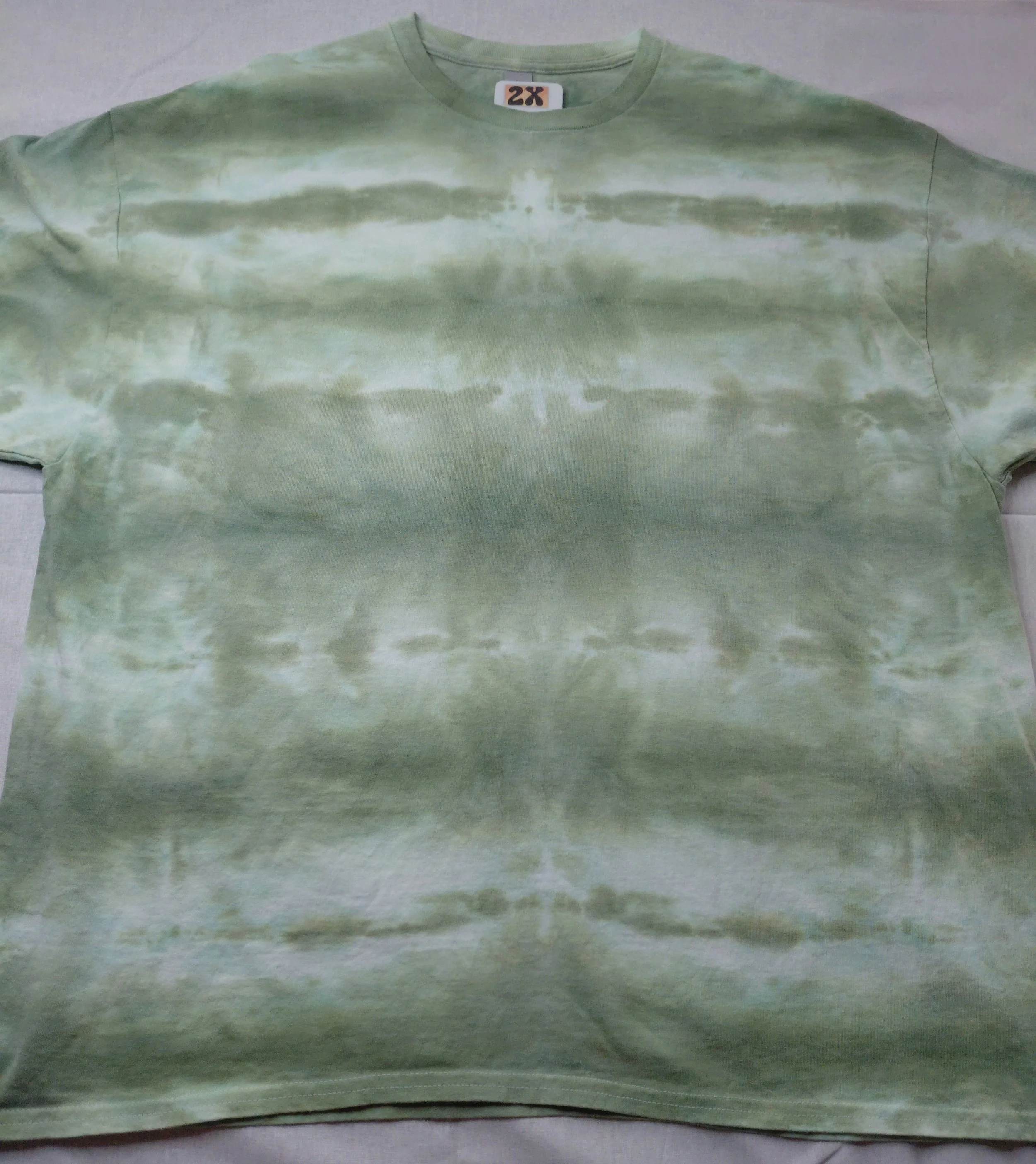 Moss Alignment Tie-Dye Tee | Size 2X